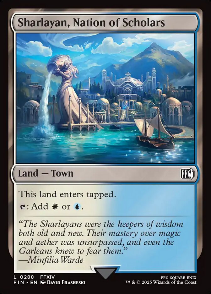 Sharlayan, Nation of Scholars, Final fantasy Card Art