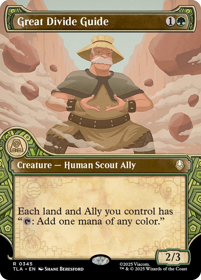 Great Divide Guide, Avatar: The Last Airbender Card Art