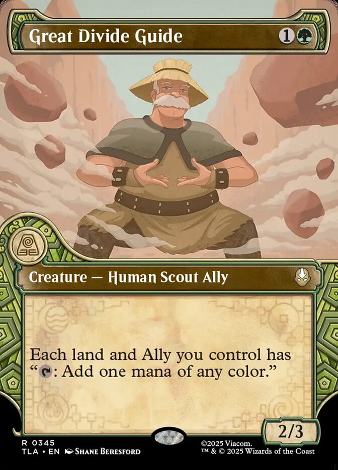 Great Divide Guide, Avatar: The Last Airbender Card Art