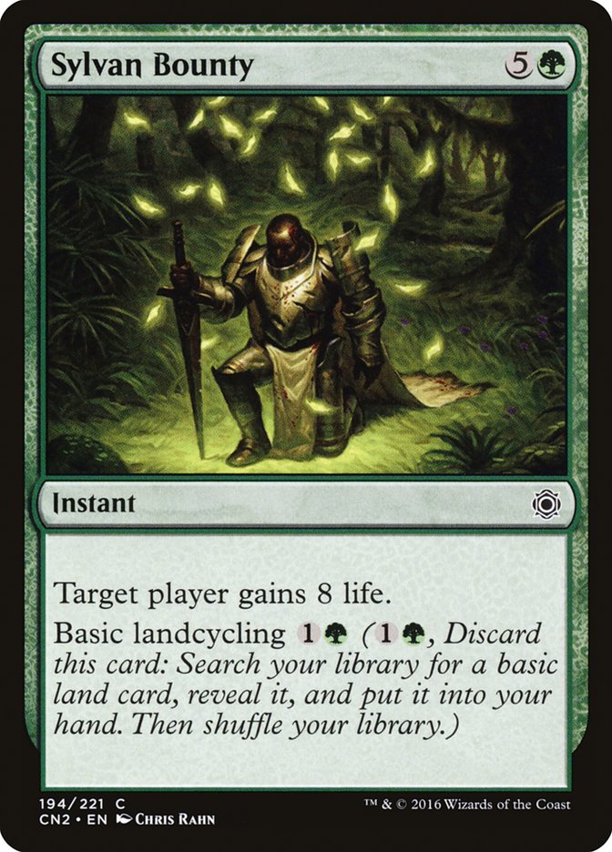 Sylvan Bounty, Conspiracy: take the crown Card Art