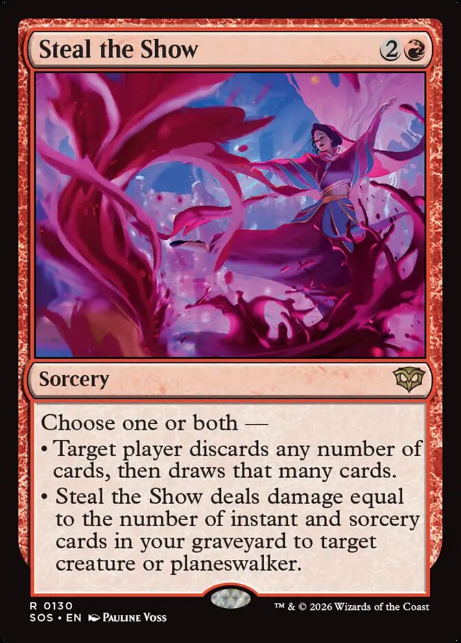 Steal the Show, Secrets Of Strixhaven Card Art