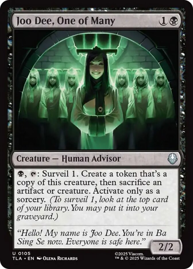 Joo Dee, One of Many, Avatar: The Last Airbender Card Art