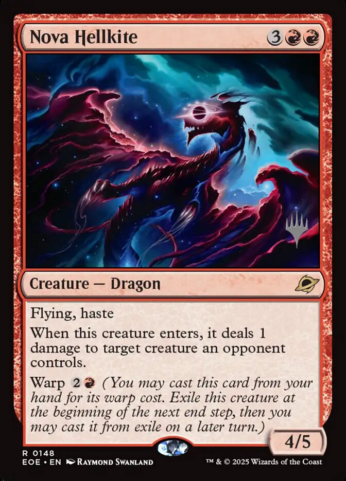 Nova Hellkite, Edge Of Eternities Promos Card Art