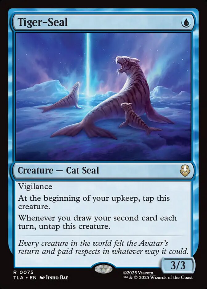 Tiger-Seal, Avatar: The Last Airbender Card Art