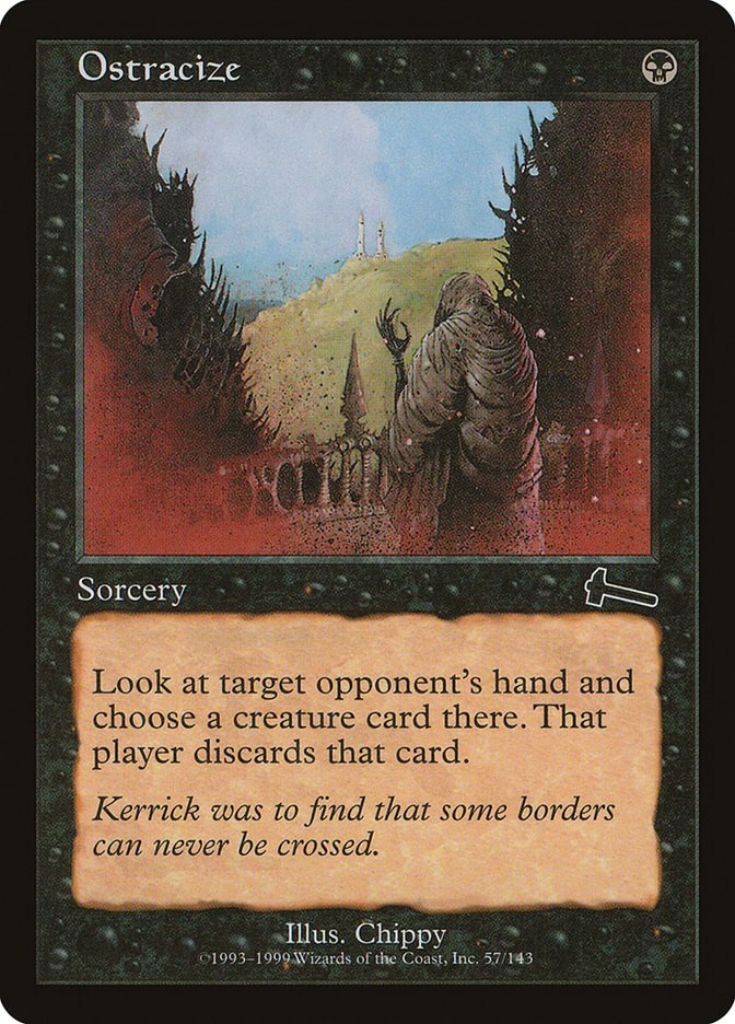 Ostracize, Urza's legacy Card Art