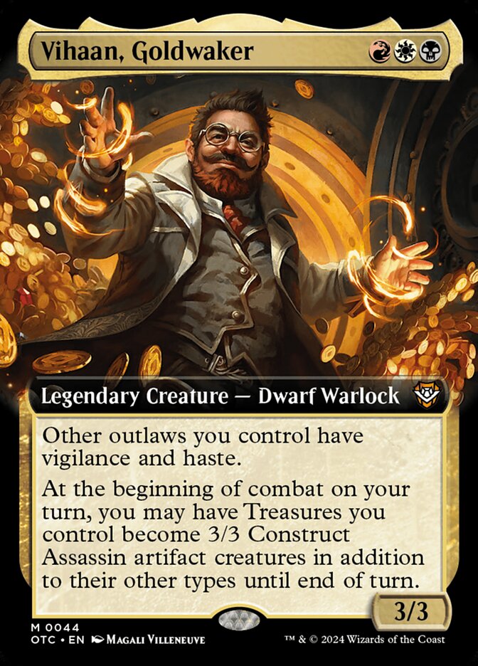 Vihaan, Goldwaker, Outlaws Of Thunder Junction Commander Card Art