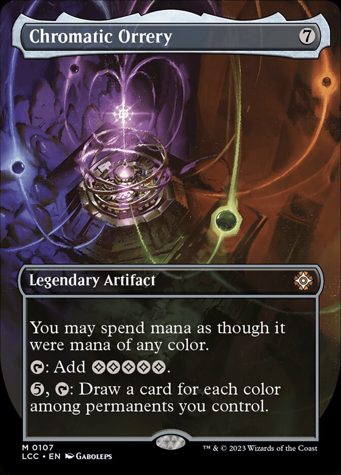 Chromatic Orrery, The Lost Caverns Of Ixalan Commander Card Art