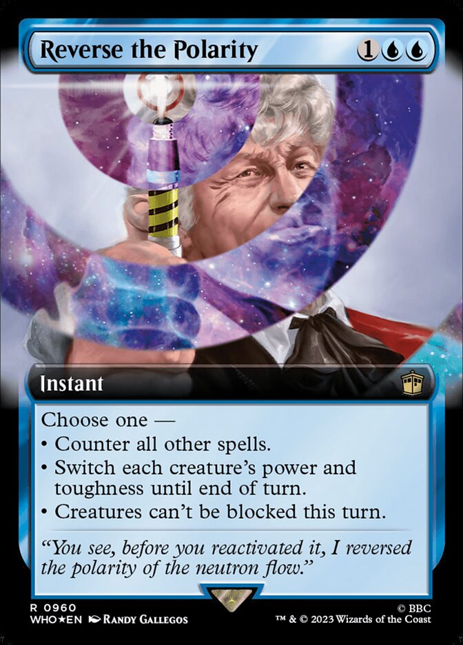 Reverse the Polarity, Doctor Who Card Art