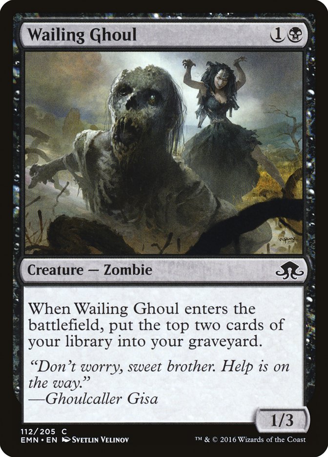 Wailing Ghoul, Eldritch Moon Card Art