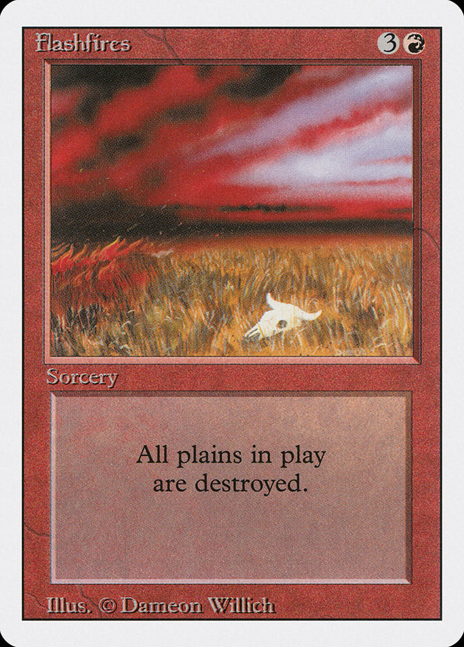 Flashfires, Revised edition Card Art