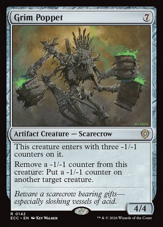 Grim Poppet, Lorwyn Eclipsed Commander Card Art