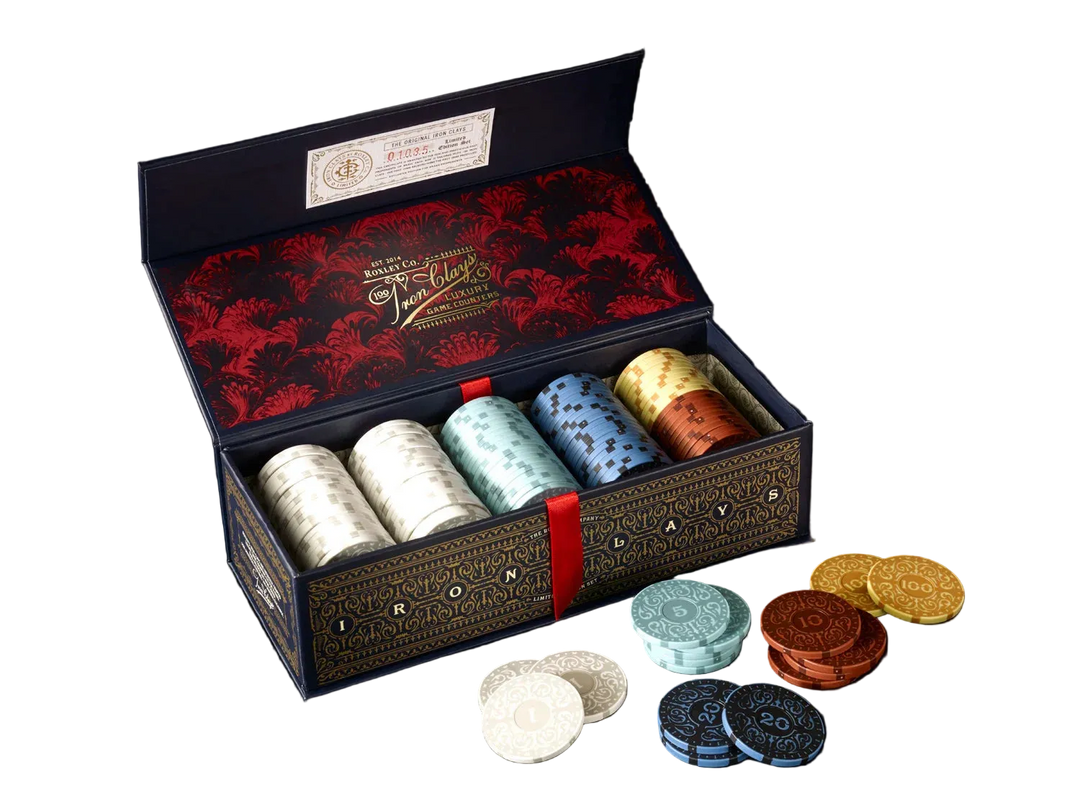 Iron Clays - Luxury Game Counters