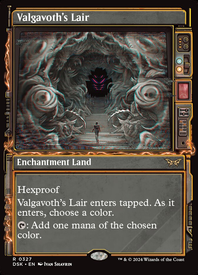 Valgavoth's Lair, Duskmourn: House Of Horror Card Art