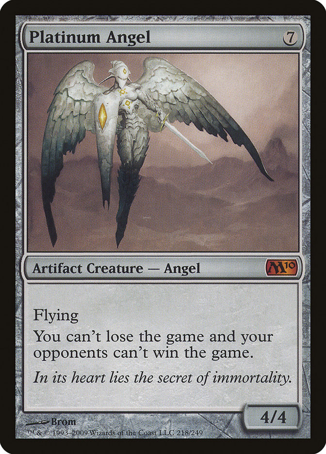 Platinum Angel, Magic 2010 Card Art