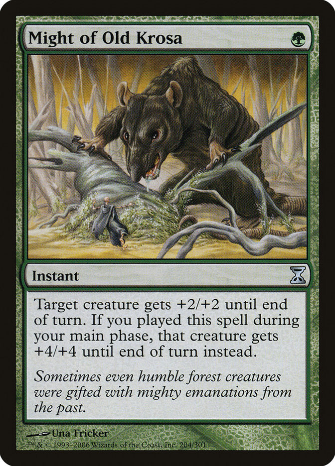 Might of Old Krosa - Foil