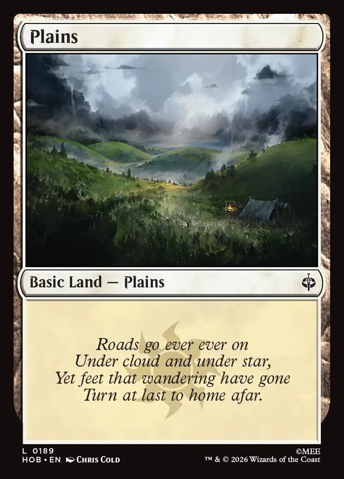 Plains, The Hobbit Card Art