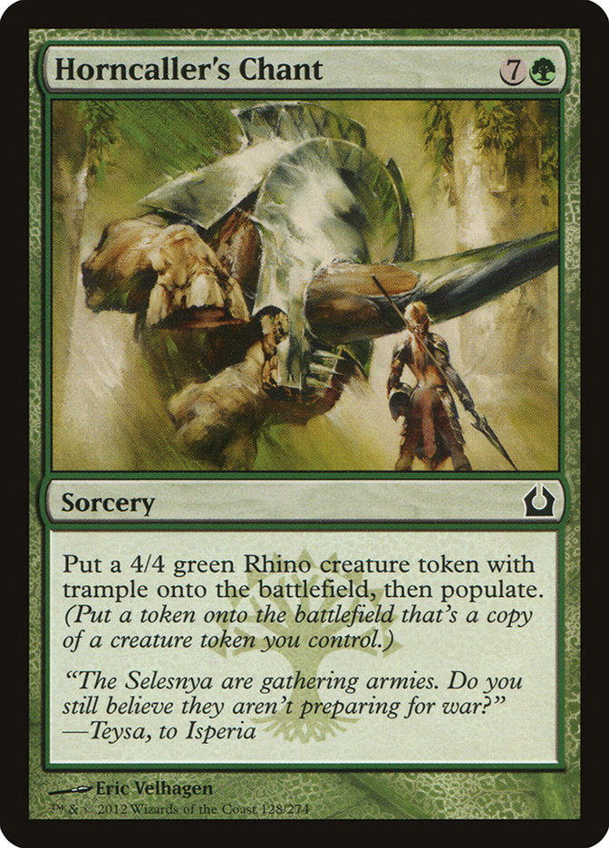 Horncaller's Chant, Return To Ravnica Card Art