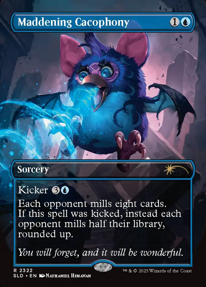 Maddening Cacophony, Secret Lair Drop Card Art