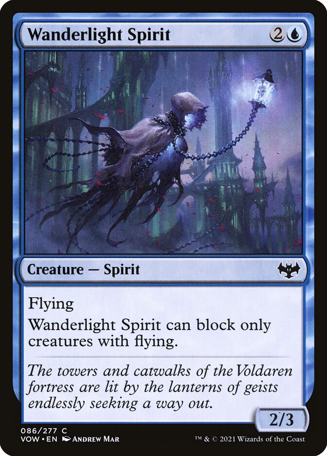 Wanderlight Spirit, Innistrad: crimson vow Card Art