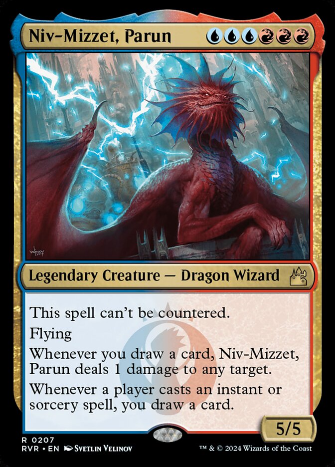 Niv-Mizzet, Parun, Ravnica Remastered Card Art