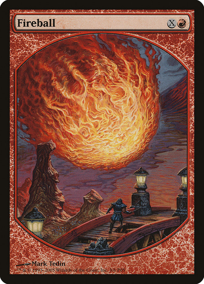 Fireball, Magic Player Rewards 2005 Card Art