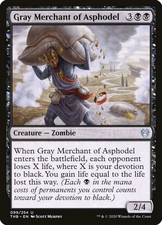 Gray Merchant of Asphodel, Theros Beyond Death Card Art