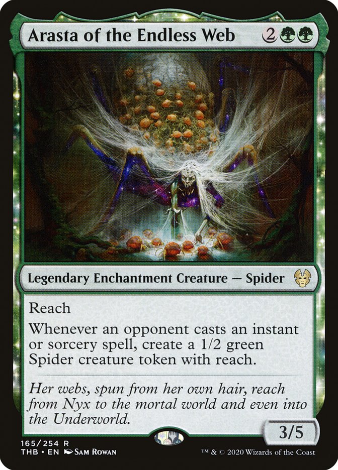 Arasta of the Endless Web, Theros beyond death Card Art