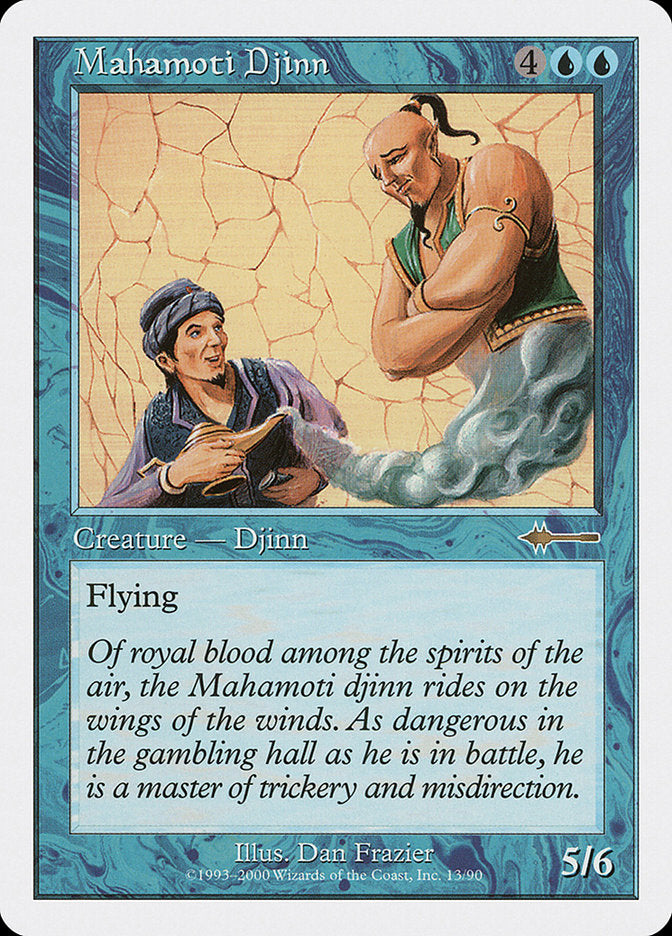 Mahamoti Djinn, Beatdown box set Card Art