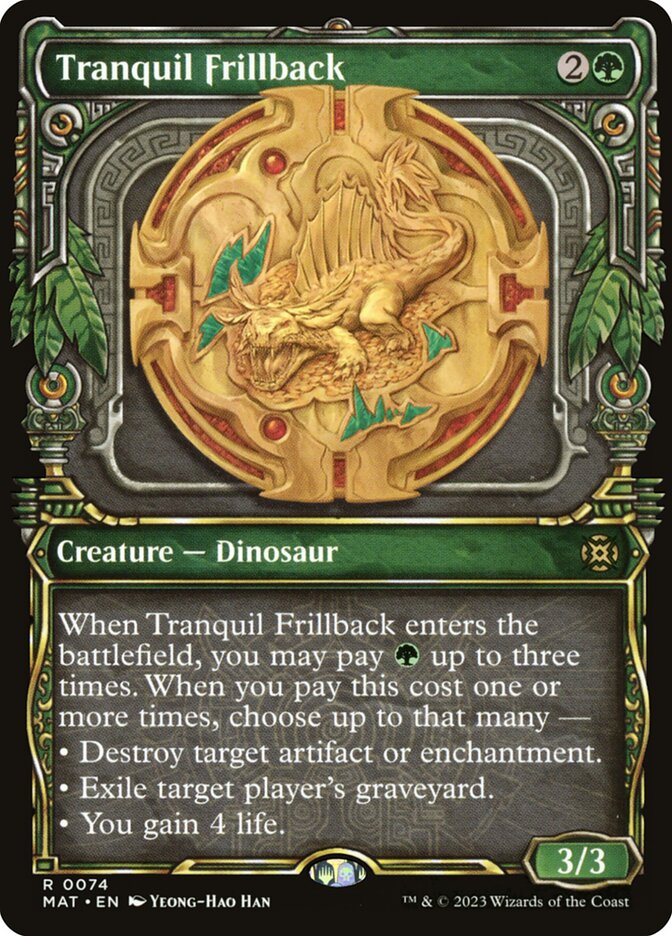 Tranquil Frillback, March of the machine: the aftermath Card Art