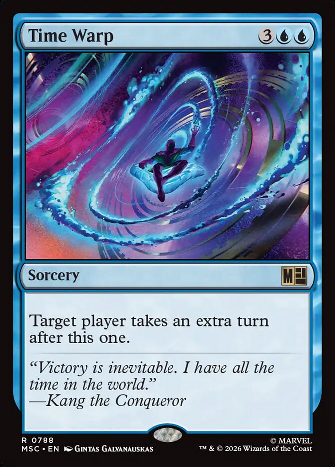 Time Warp, Marvel Super Heroes Commander Card Art