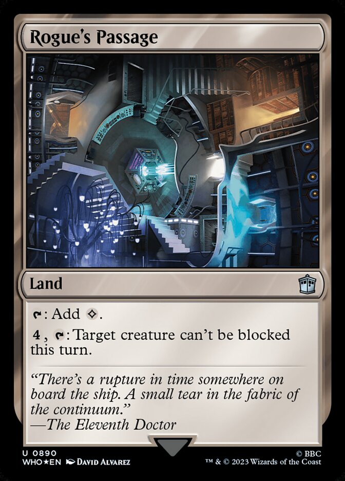 Rogue's Passage, Doctor Who Card Art
