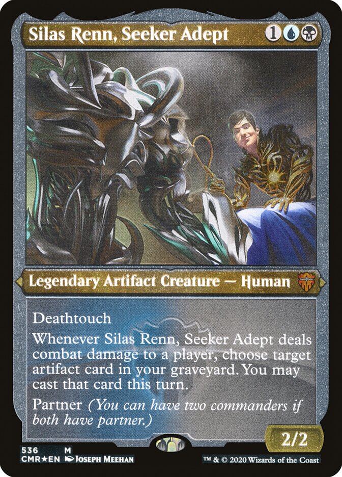 Silas Renn, Seeker Adept - Etched Foil