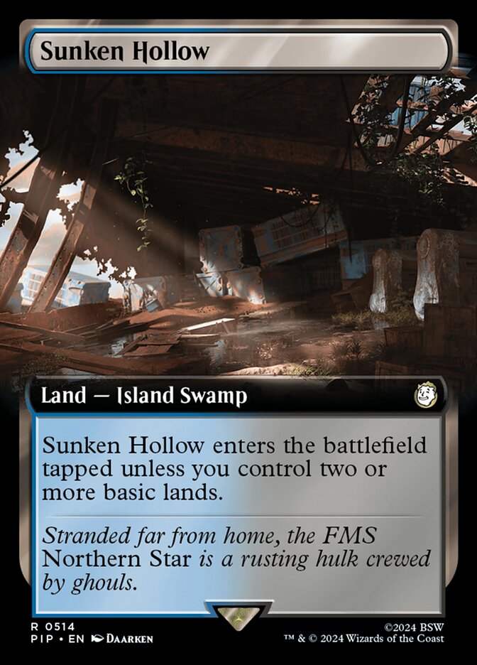 Sunken Hollow, Fallout Card Art