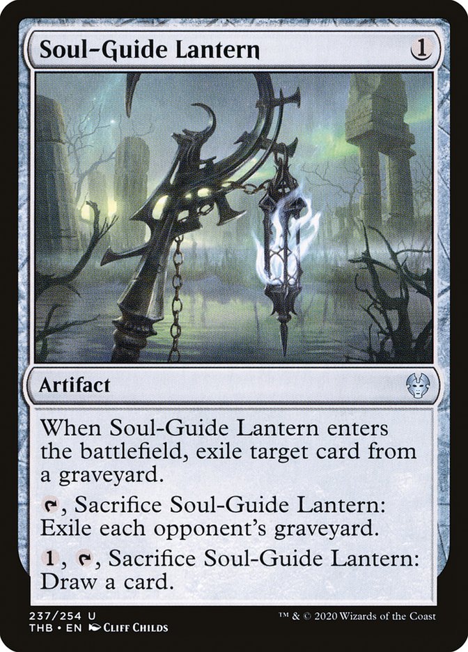 Soul-Guide Lantern, Theros beyond death Card Art