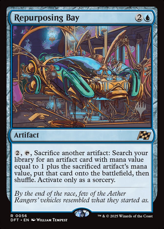 Repurposing Bay, Aetherdrift promos Card Art