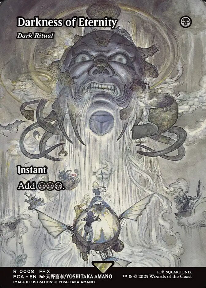 Dark Ritual, Final Fantasy: Through The Ages Card Art