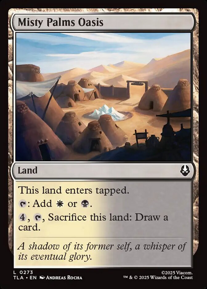 Misty Palms Oasis, Avatar: The Last Airbender Card Art