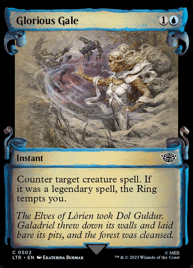 Glorious Gale, The lord of the rings: tales of middle-earth Card Art