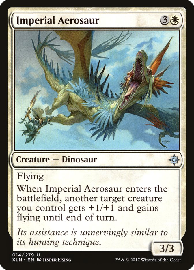 Imperial Aerosaur, Ixalan Card Art