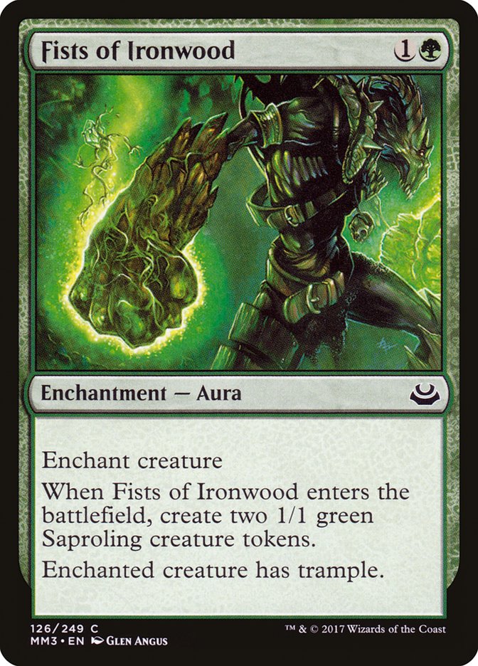 Fists of Ironwood, Modern masters 2017 Card Art