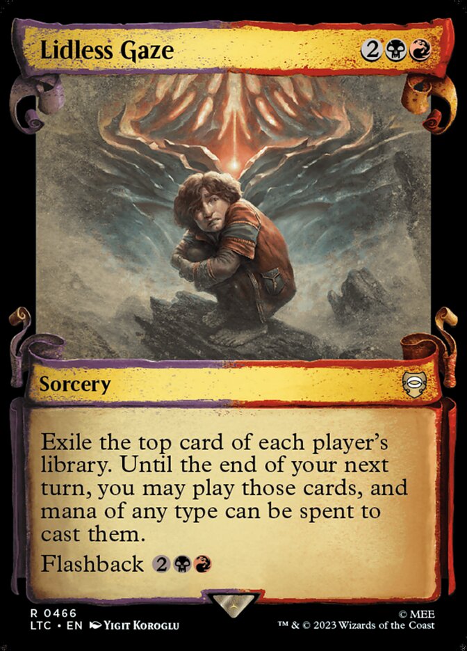 Lidless Gaze, Tales Of Middle-Earth Commander Card Art