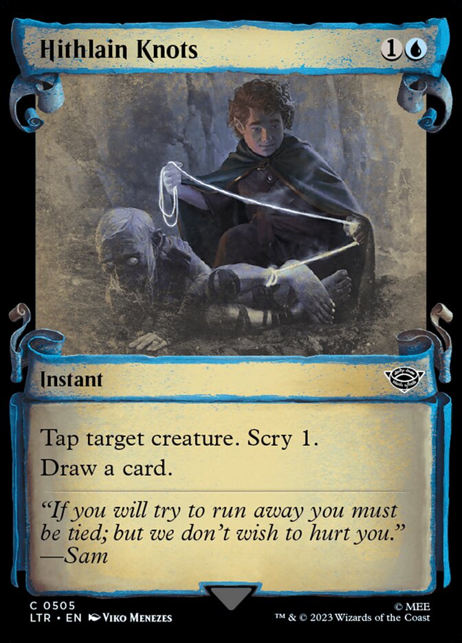 Hithlain Knots, The lord of the rings: tales of middle-earth Card Art