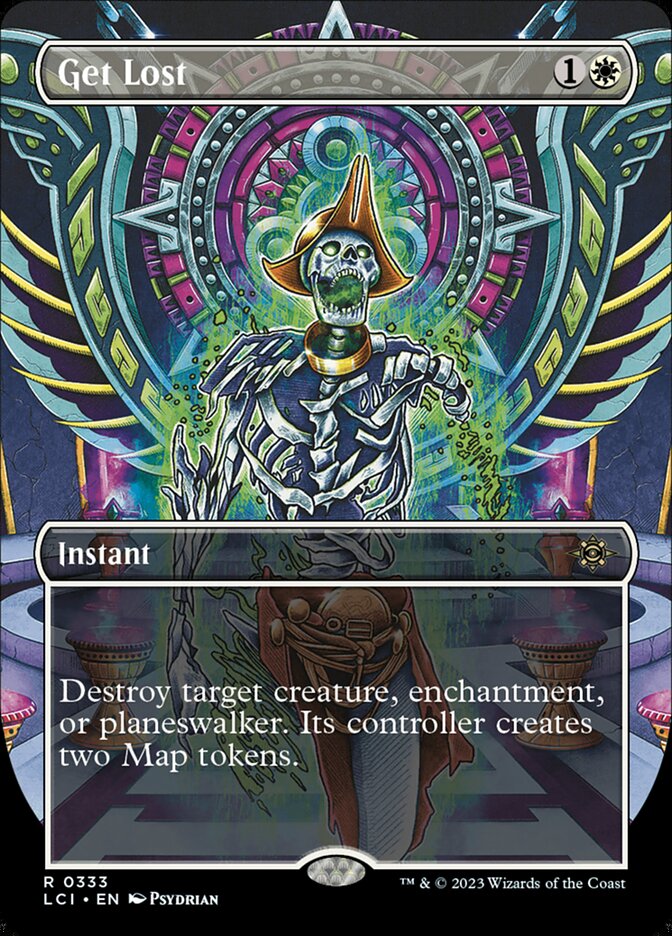 Get Lost, The lost caverns of ixalan Card Art
