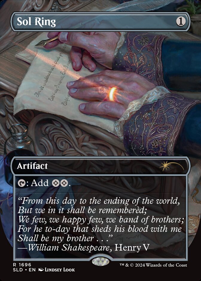 Sol Ring, Secret Lair Drop Card Art