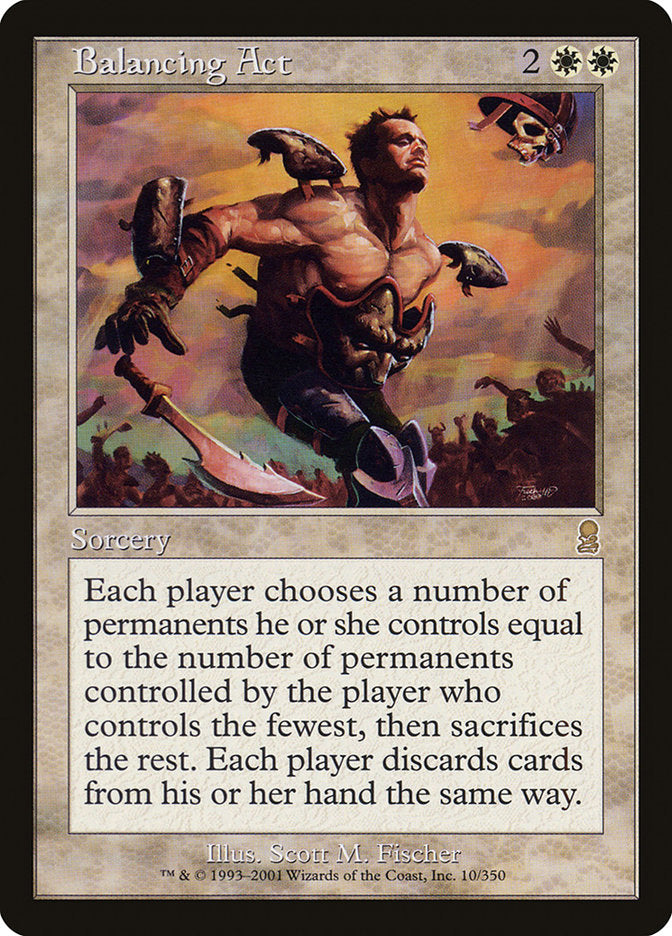 Balancing Act, Odyssey Card Art