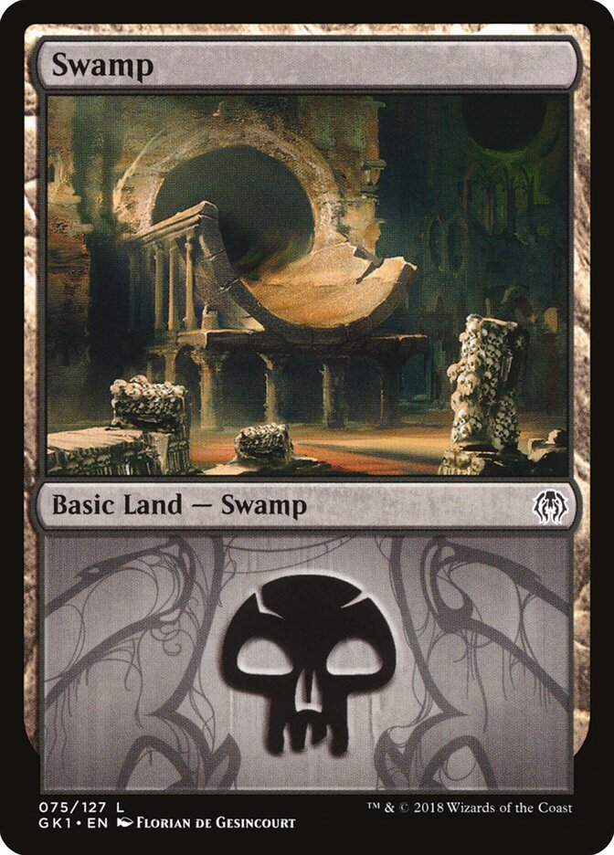 Swamp, Grn Guild Kit Card Art