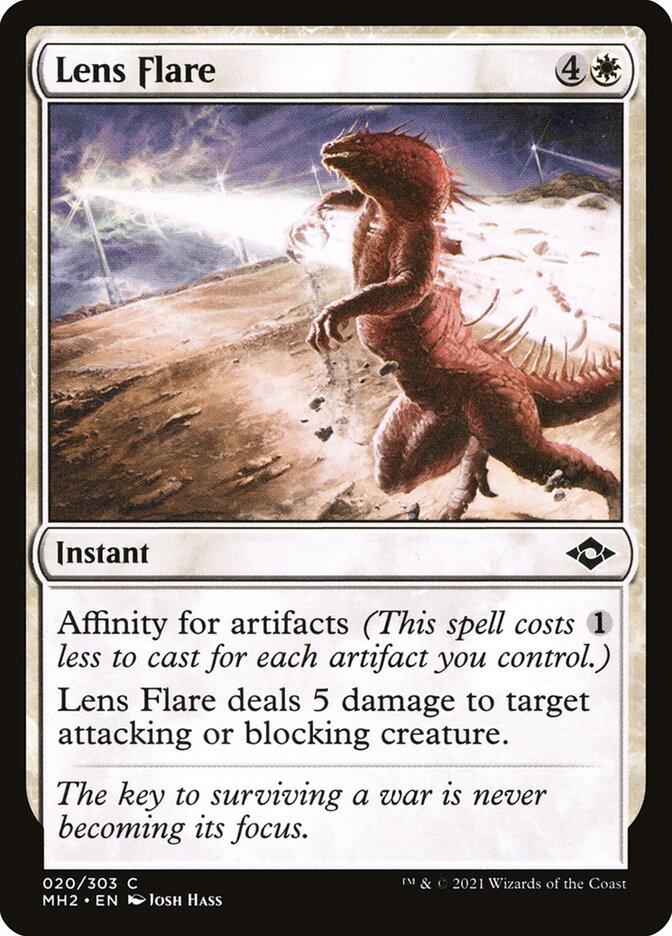 Lens Flare, Modern horizons 2 Card Art