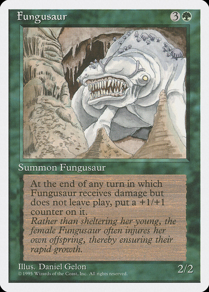 Fungusaur, Fourth edition Card Art