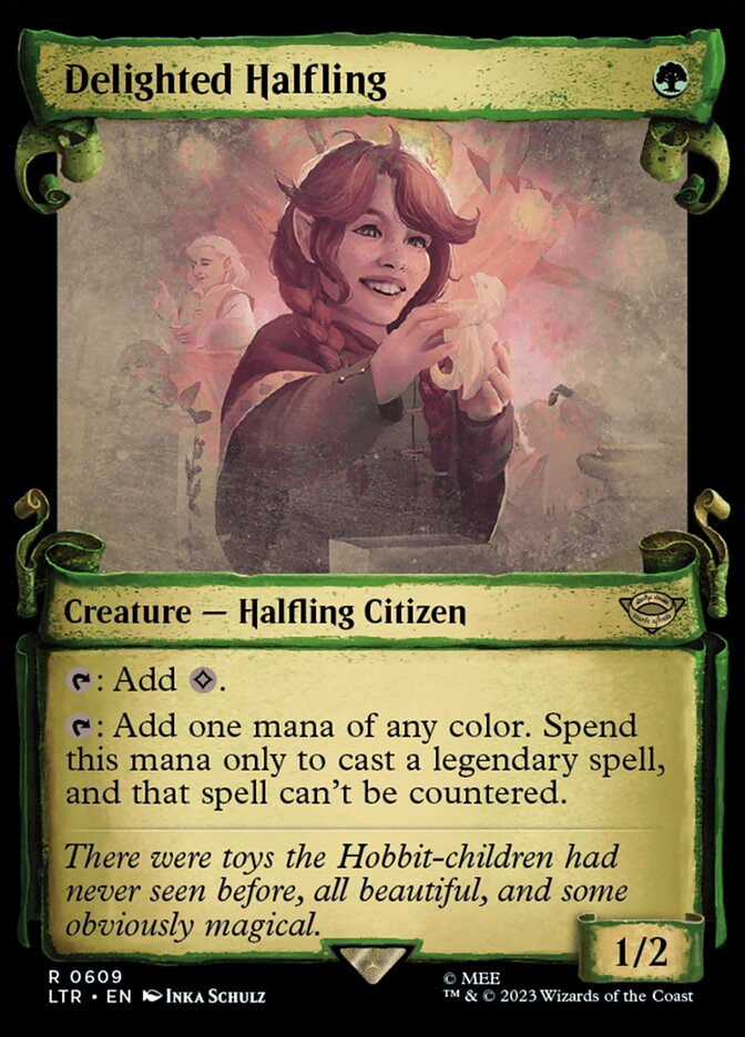 Delighted Halfling - Foil