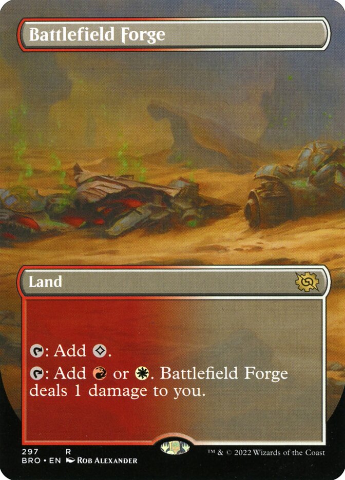 Battlefield Forge, The Brothers' War Card Art